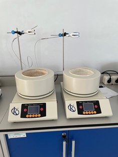 LCD Display Heating Mantle