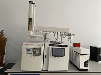 GAS CHROMATOGRAPHY MASS SPECTROMETRY GCMS WITH AUTOSAMPLER LIQUID AND HEADSPACE, COUPLED WITH MARKES THERMAL DESORPTION